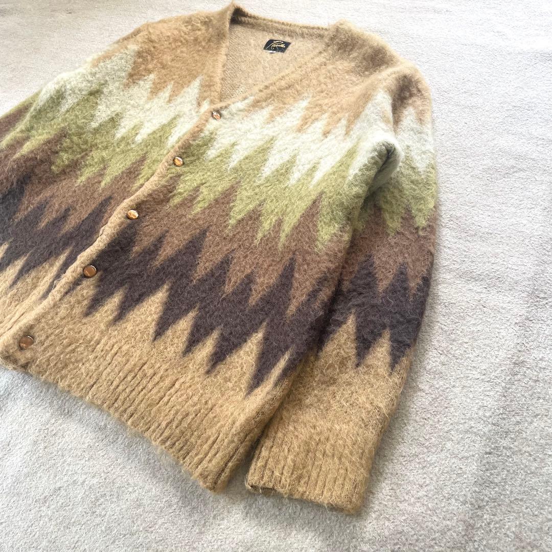 【レア】】Needles Mohair Cardigan Zigzag