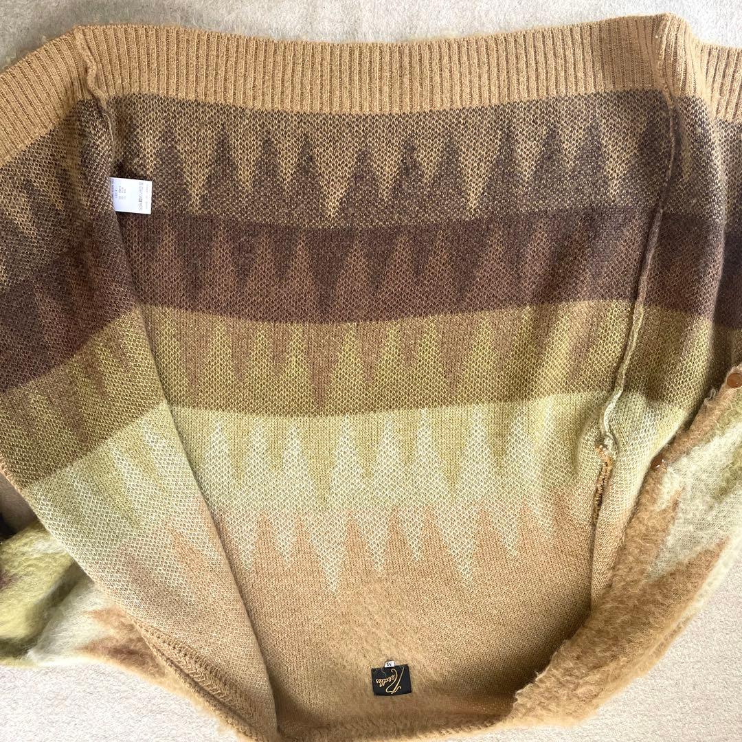 【レア】】Needles Mohair Cardigan Zigzag