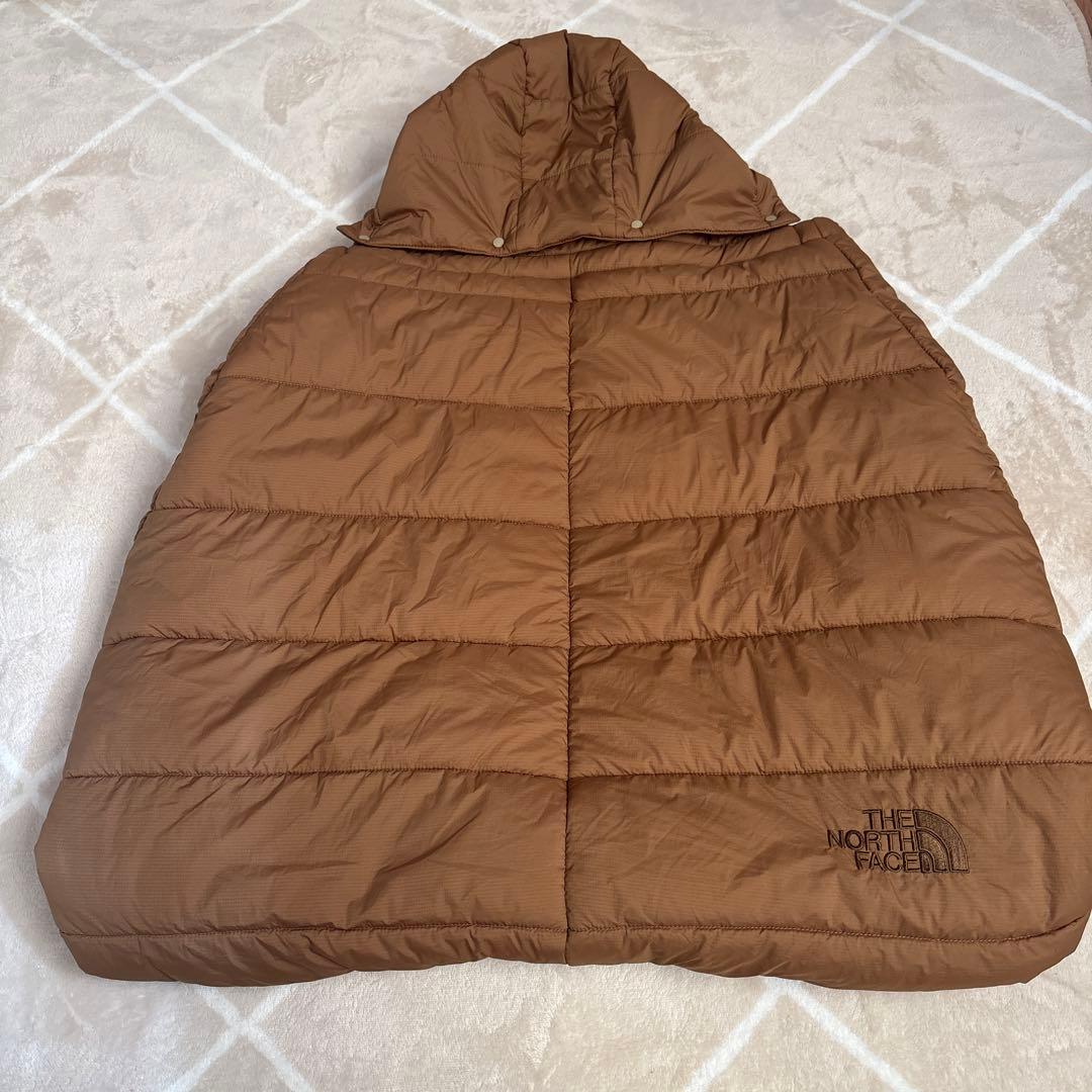 THENOTHEFACEシェルブランケット　ユーティリティブラウン 防寒ケープ