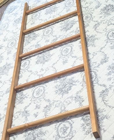 木製　ラダーラック 5段 はしご　天然木　装飾用　ハンガーラック　ガーデニング