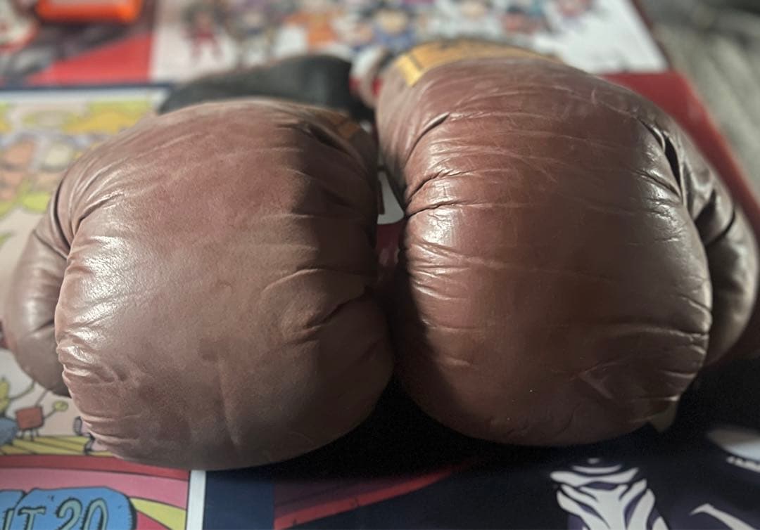 【激レア】ウイニング　グローブ　旧ロゴ　茶色　井上尚弥　グローブ