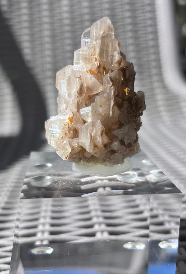 セルサイト ウルフェナイト 鉱物標本