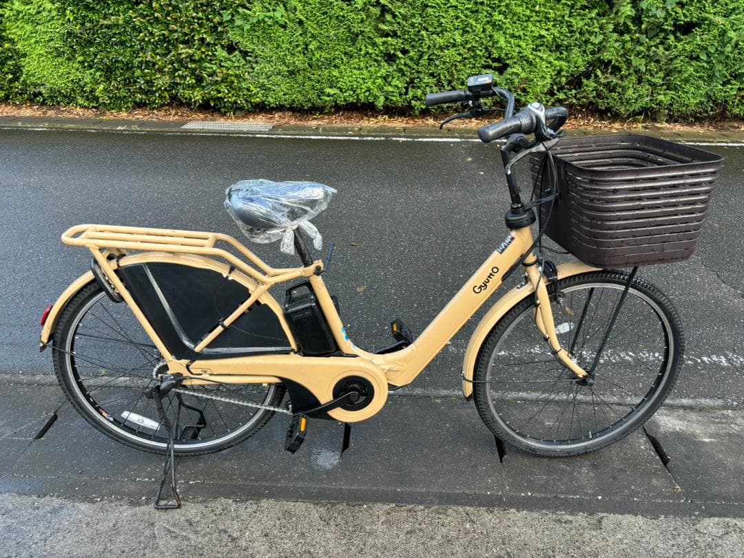 パナソニック ギュット・アニーズ・DX 26型 電動自転車 デザートイエロー