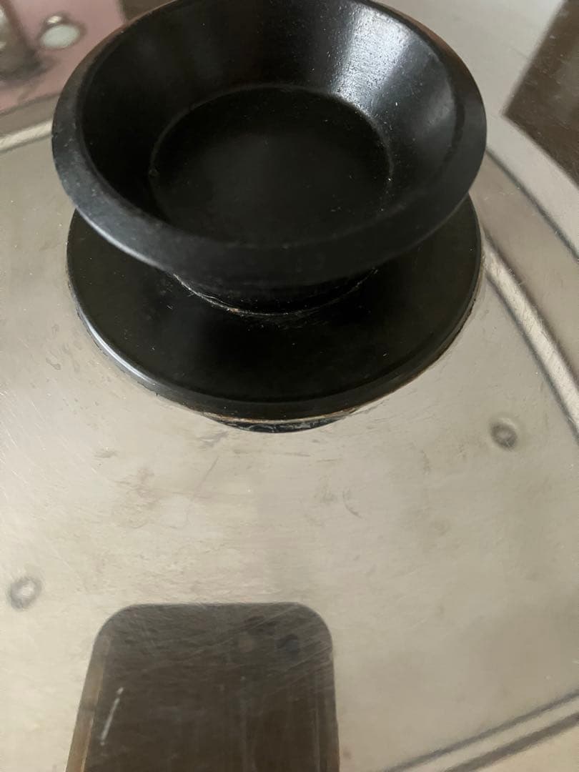 ロイヤルクイーン　ステンレス製 中型 両手鍋 蓋付き