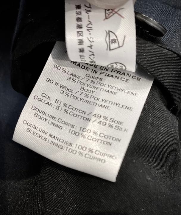 希少 Balmain バルマン サマーウール ライダーズジャケット