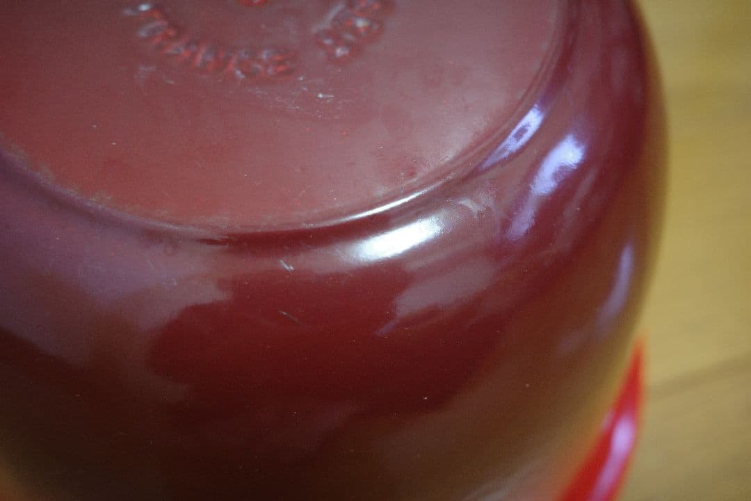 ル・クルーゼ　ココット・エブリィ 18 チェリーレッド　インナーリッド付き