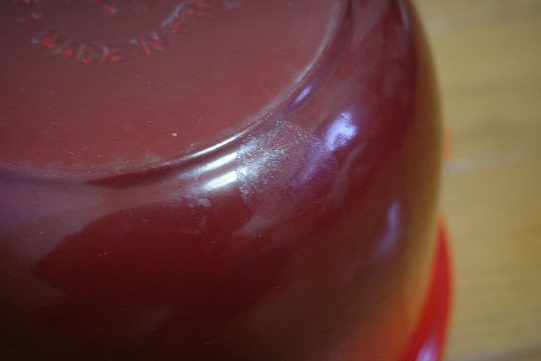 ル・クルーゼ　ココット・エブリィ 18 チェリーレッド　インナーリッド付き