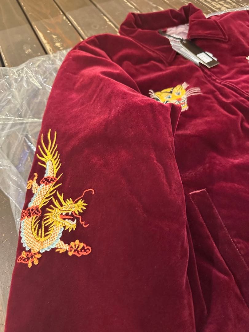 HOUSTON VELVETEN 別珍ベトナムジャケット