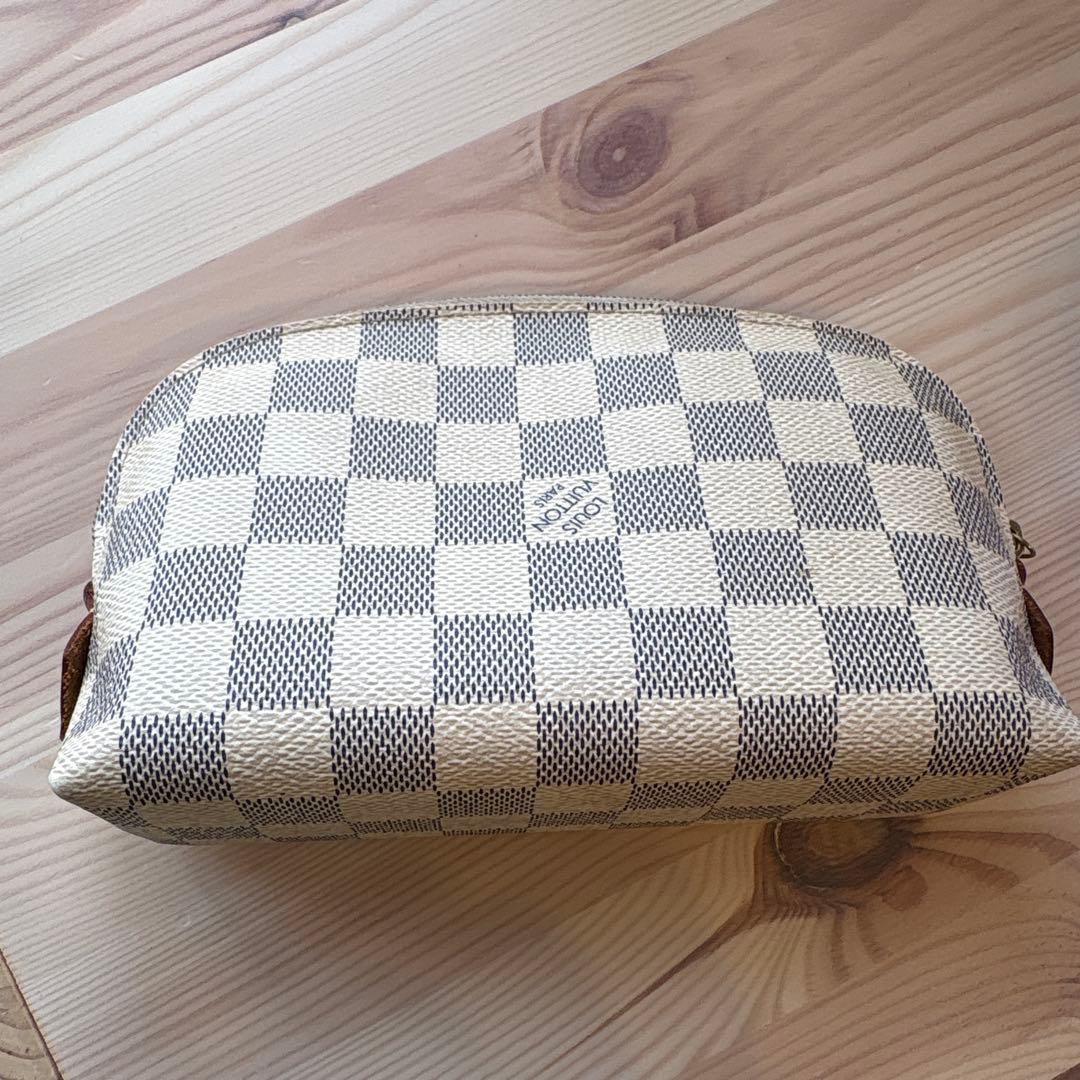 ルイ・ヴィトン ポーチ ダミエ アズール ポシェット コスメティック