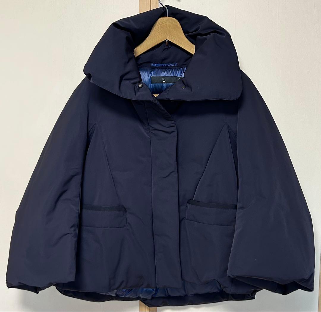【24h以内発送】UNIQLO +J ハイブリッドダウンジャケット S ネイビー