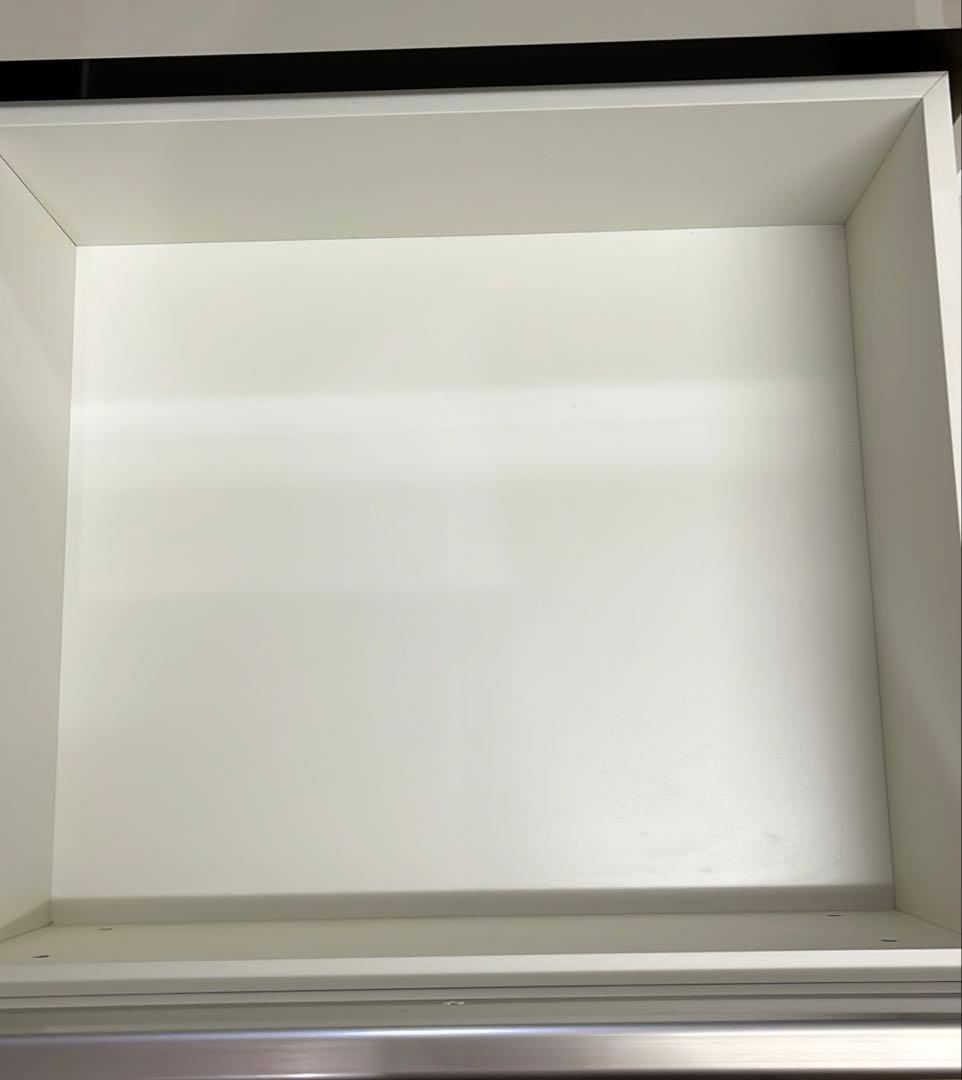 ニトリ　カップボード　キッチンカウンター　アルミナ2 ホワイト　幅120cm