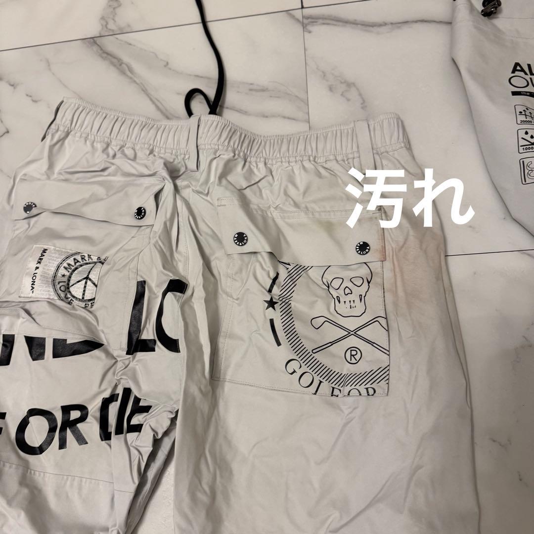 マークアンドロナ　カッパ　上下　セットアップ　 ゴルフウェア　レインコート46