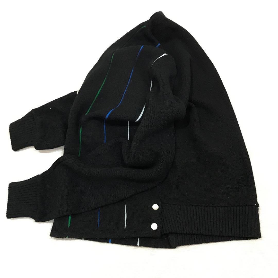 60s ビンテージ Campus ストライプ アクリルカーディガン USA製