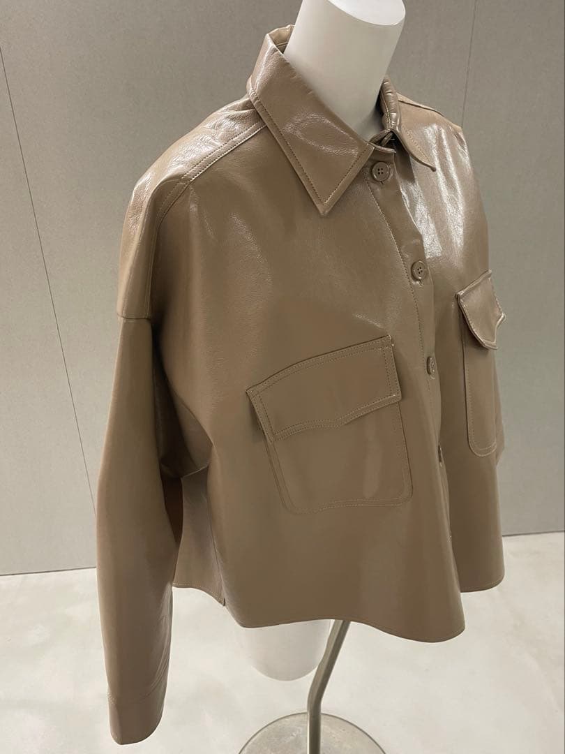 お値下げ　MM6 Maison Margiela アウター　フェイクレザー　S