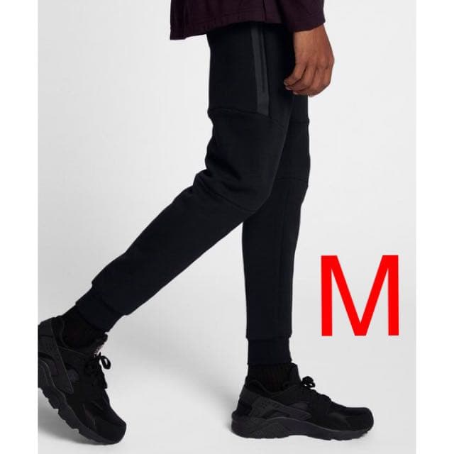 ☆極美品！☆NIKE テックフリース ジョガーパンツ ブラック 大人気　M