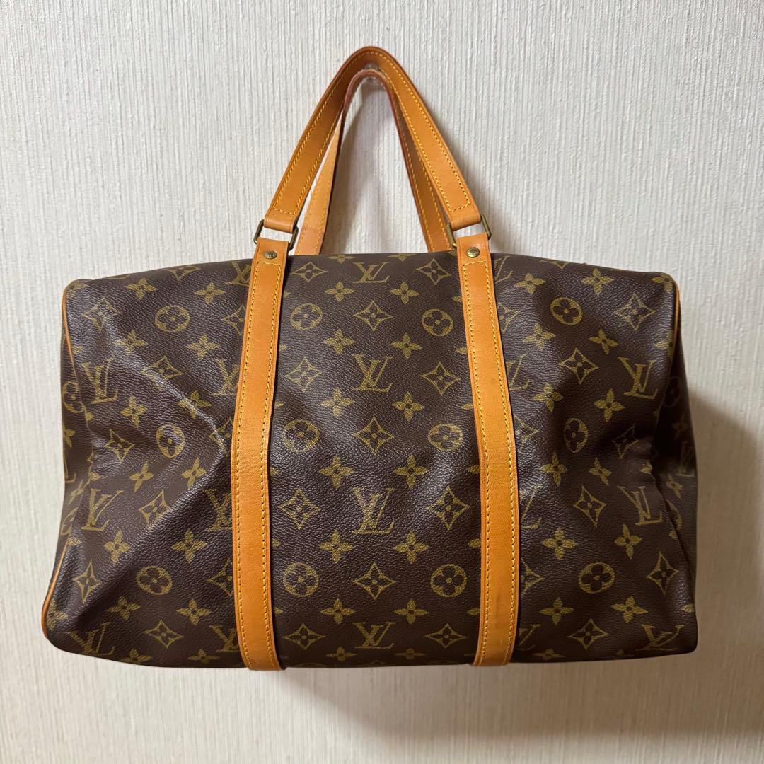 【美品】ルイ・ヴィトン サックスープル35 モノグラム ボストンバッグ