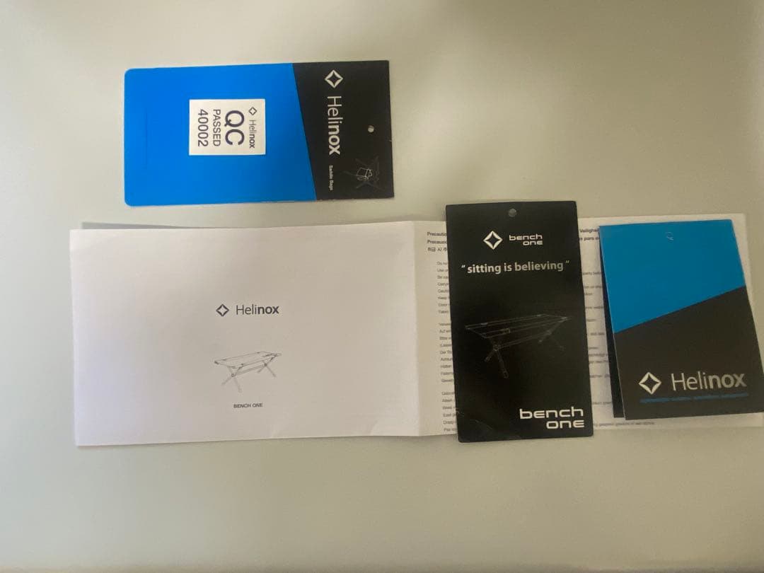 Helinox ヘリノックス ベンチワン おまけ付き