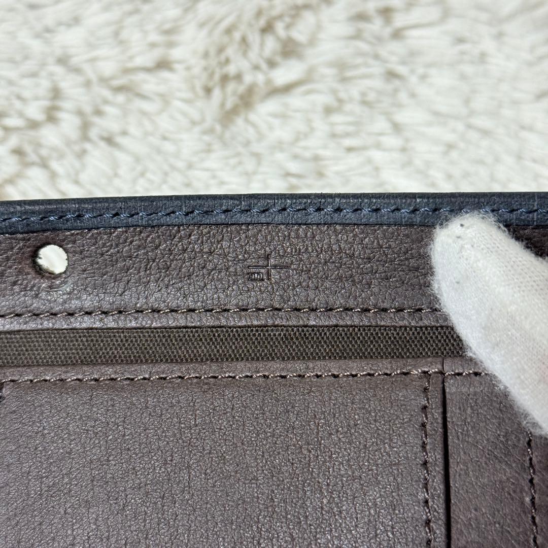 未使用✨エムピウ　ミッレフォッリエⅡ P25 クアドレッティ　ネイビー　希少