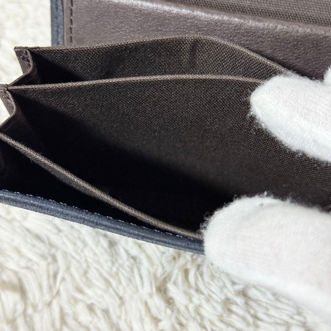 未使用✨エムピウ　ミッレフォッリエⅡ P25 クアドレッティ　ネイビー　希少