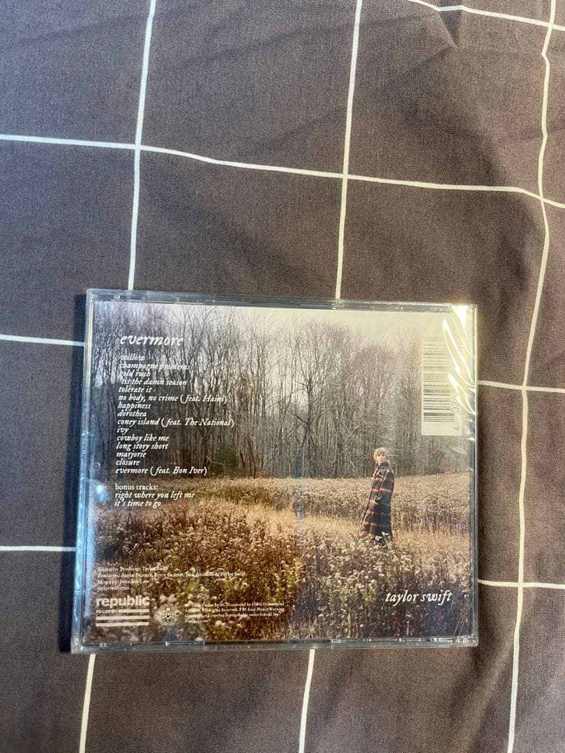 Taylor Swift evermore サイン入り CD