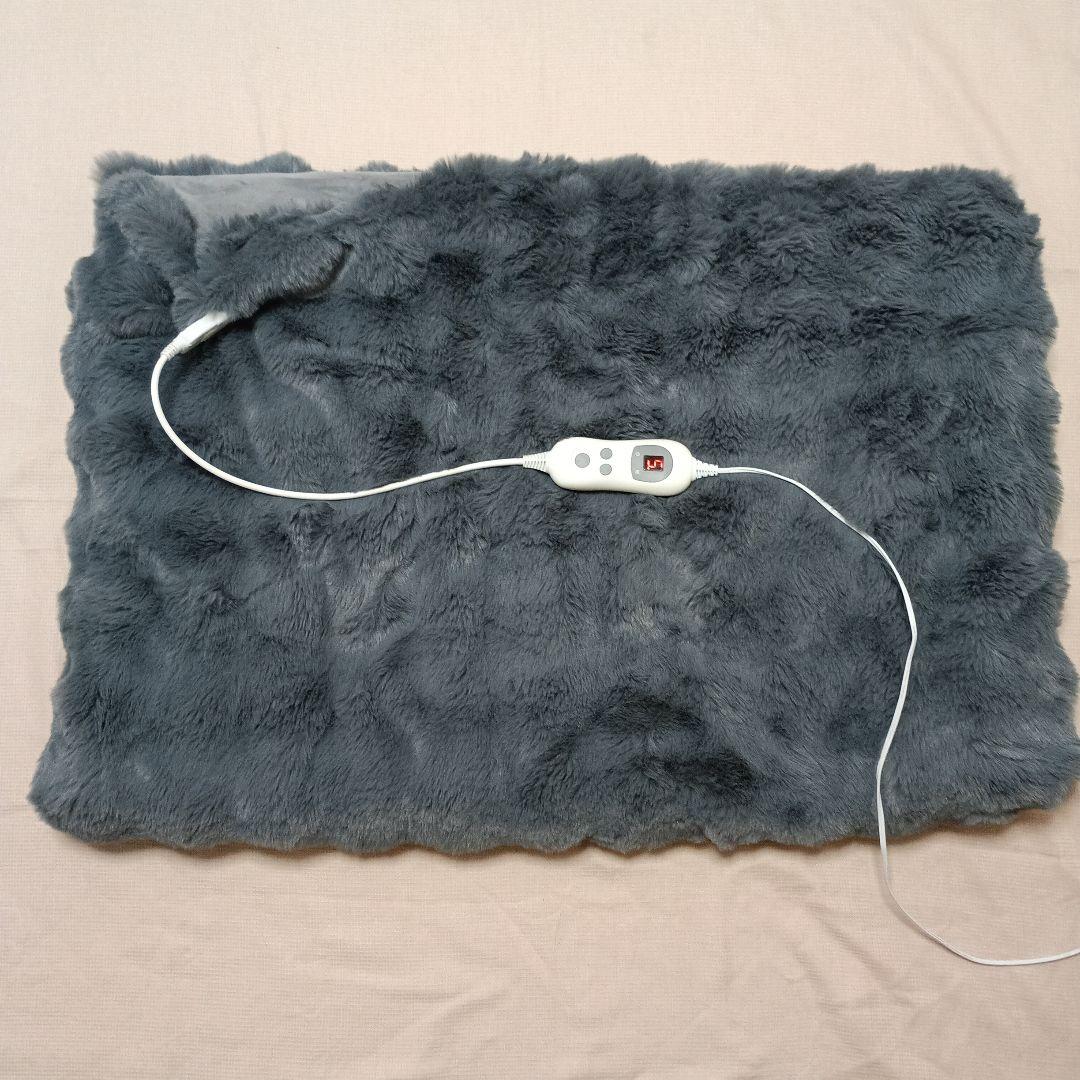 COZY WAVE-G1 ふわとろ電気毛布 グレー Lサイズ