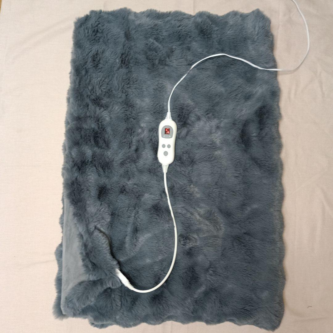 COZY WAVE-G1 ふわとろ電気毛布 グレー Lサイズ