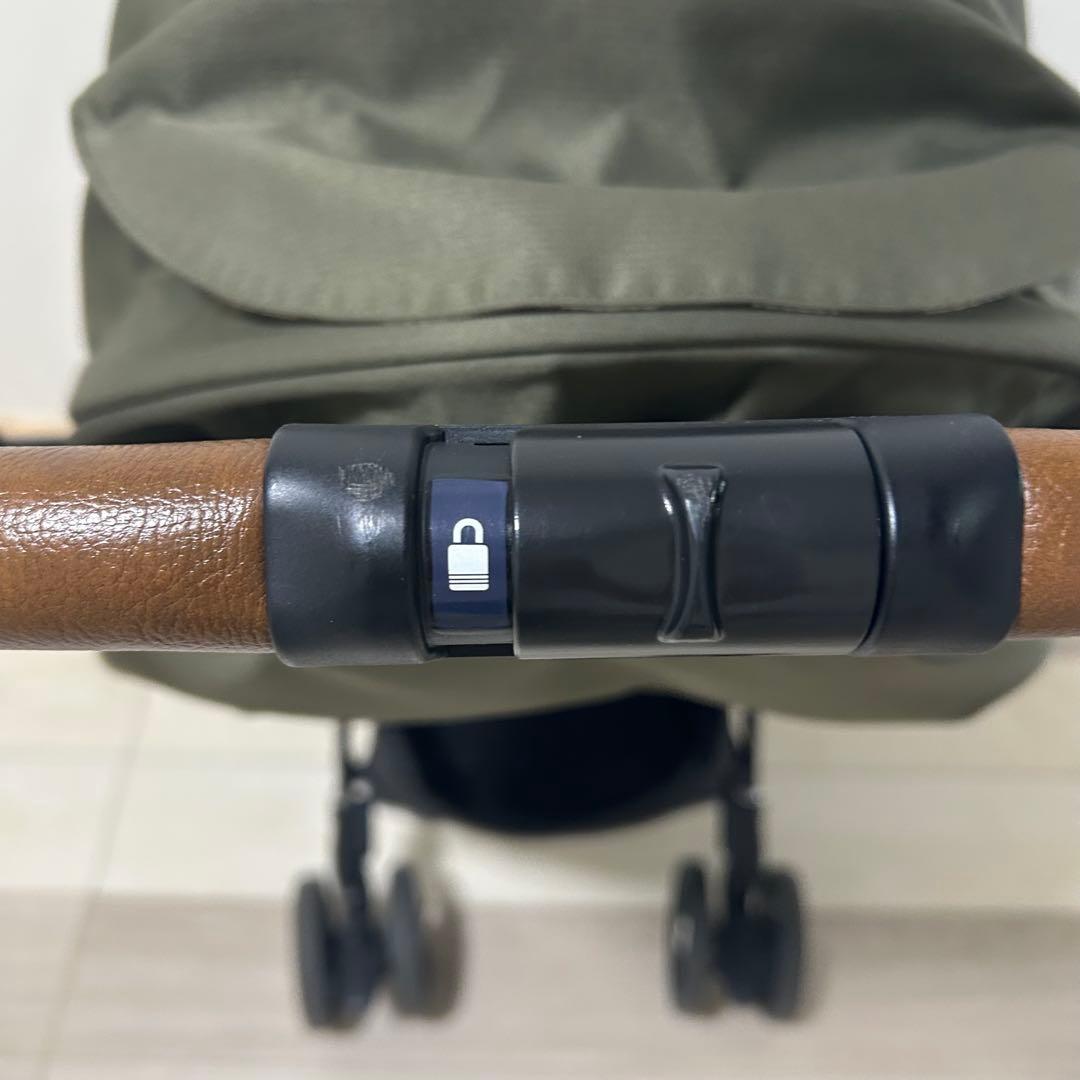 Aprica/アップリカ/ラクーナビッテクッション/レザーハンドル/ベビーカー