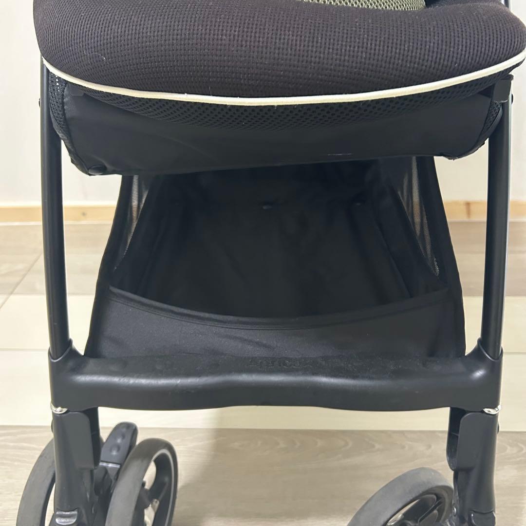 Aprica/アップリカ/ラクーナビッテクッション/レザーハンドル/ベビーカー