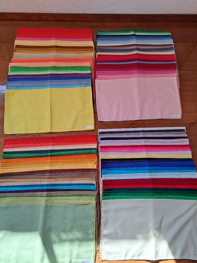 パーソナルカラードレープ152枚+ケープ2枚