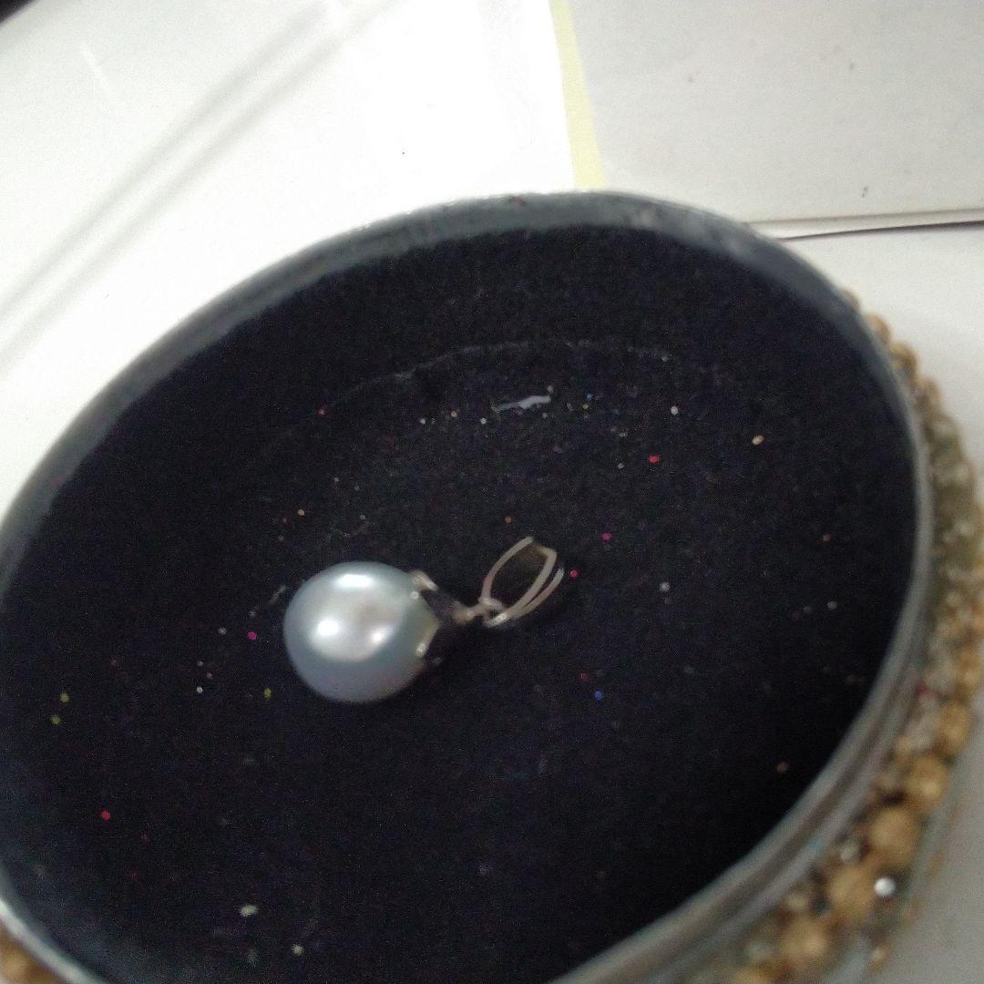 シルバー アコヤ貝 ペンダントトップ