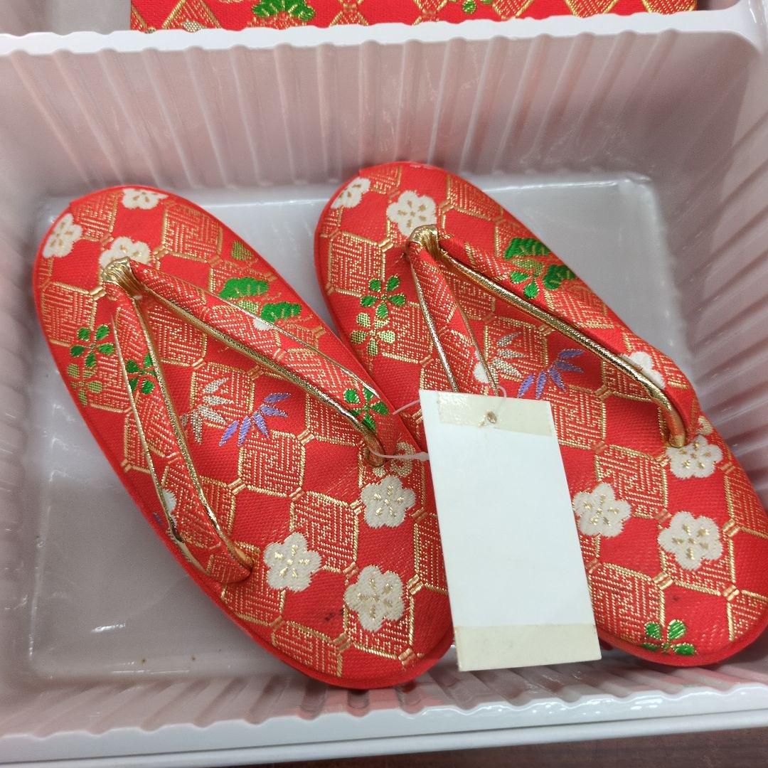 七五三 はこせこセット16.5センチ未使用タグ付き　赤定価15000円大幅値下げ