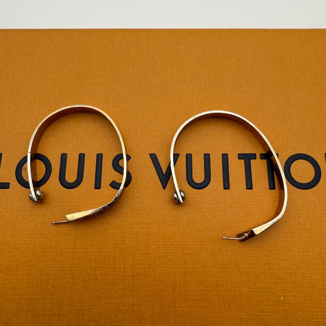 訳あり　ルイヴィトン　ナノグラム　ワープ　ピアス