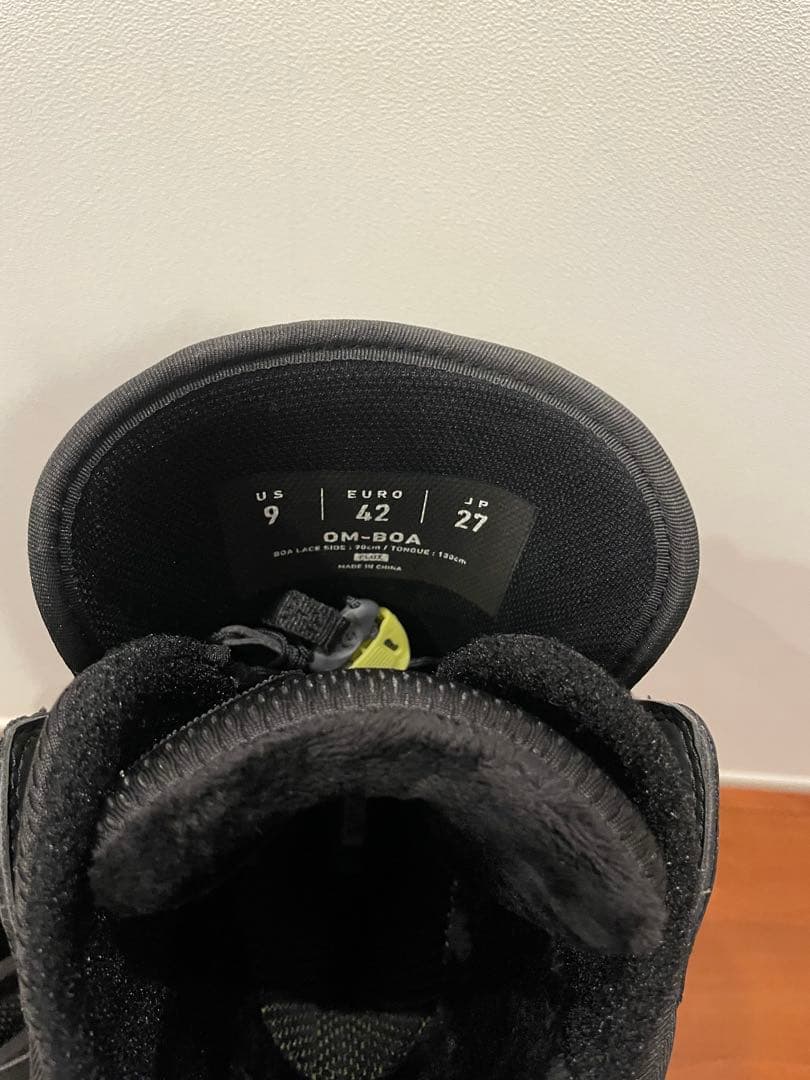 FLUX OM-BOA スノーボードブーツ 27サイズ ブラック