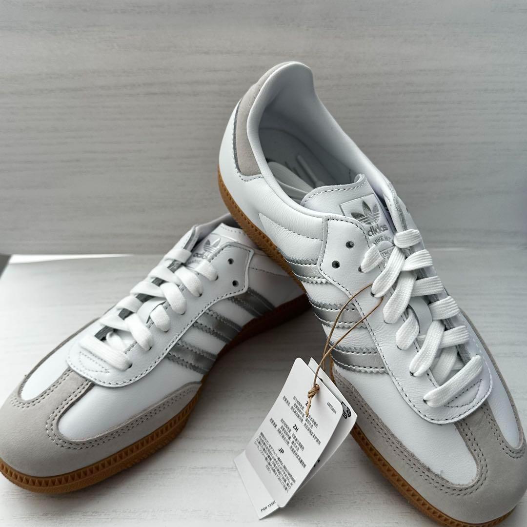 【早期完売】Adidas＊SAMBA OG Silver White 24