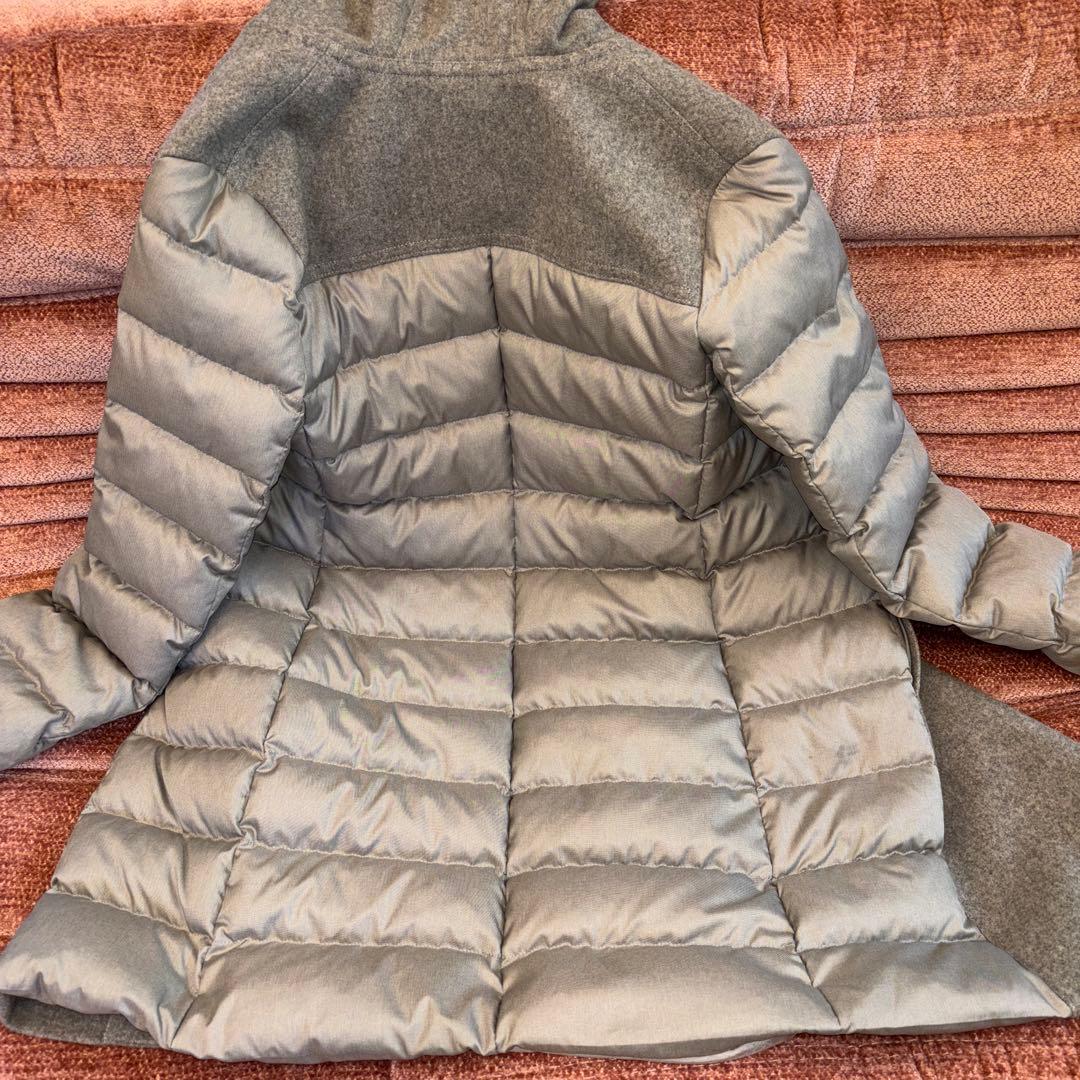 【MORABITO 】美品　グレー ダッフルコート フード付き　クリーニング済み