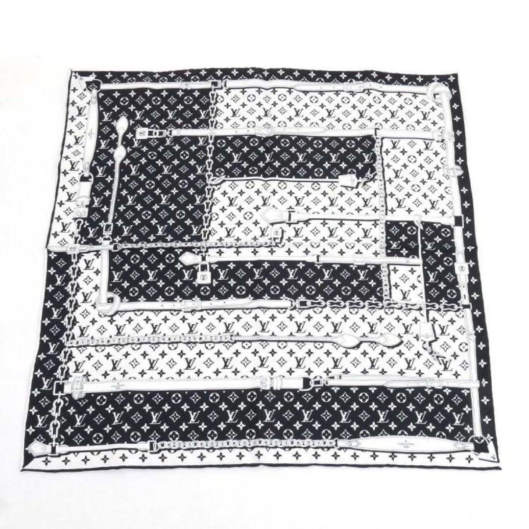 ルイヴィトン カレ バンダナ モノグラム コンフィデンシャル　スカーフ