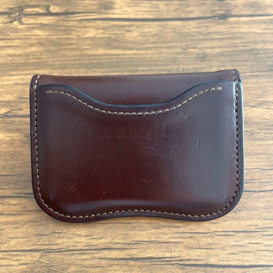 【希少】LAST CROPS タング バーガンディ ブッテーロ 革鳴き有