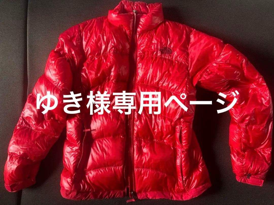 ノースフェイス ライトヒートジャケットレッドゆきさま専用ページ
