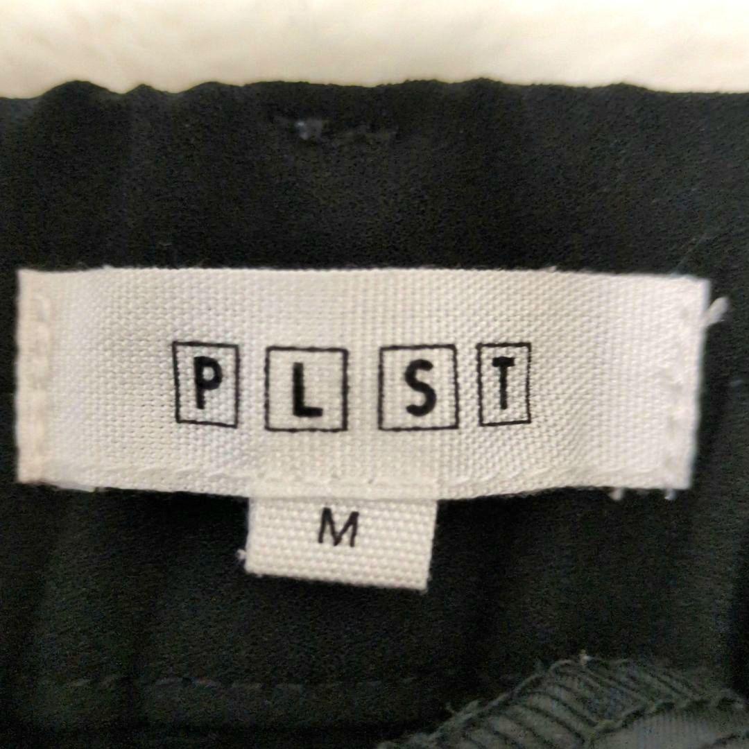 PLST ノーカラージャケット パンツスーツ セットアップ