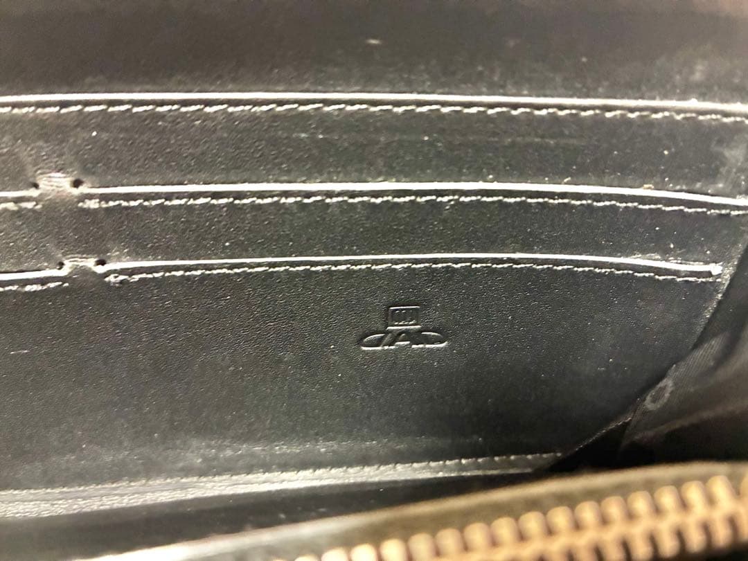 ギャルソン DAD レザーロングウォレット 長財布 ロゴ モノグラム