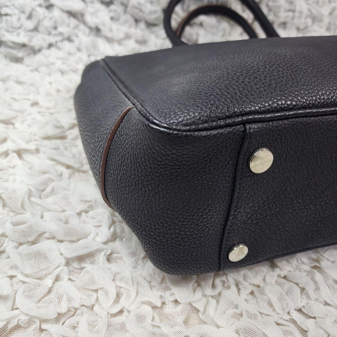 ルイ美品 イタダキ シュランケンカーフ ボニー レザー トートバッグ