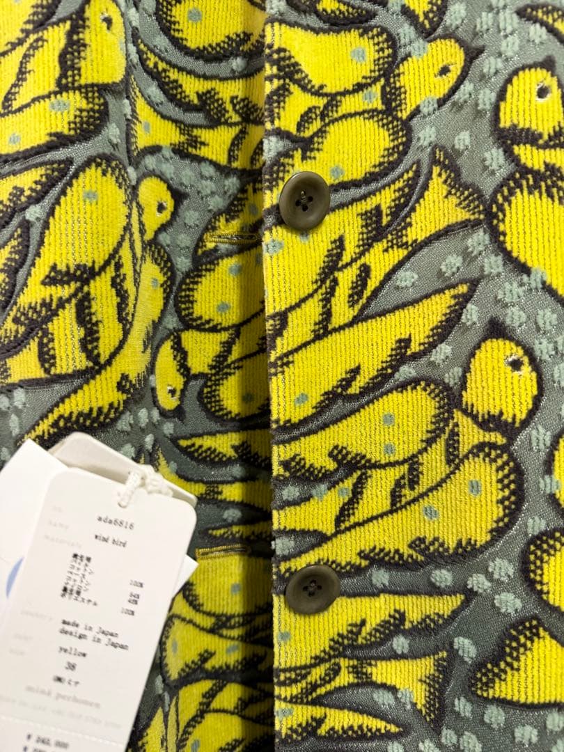 ミナペルホネン　wind bird ロングコート 38サイズ