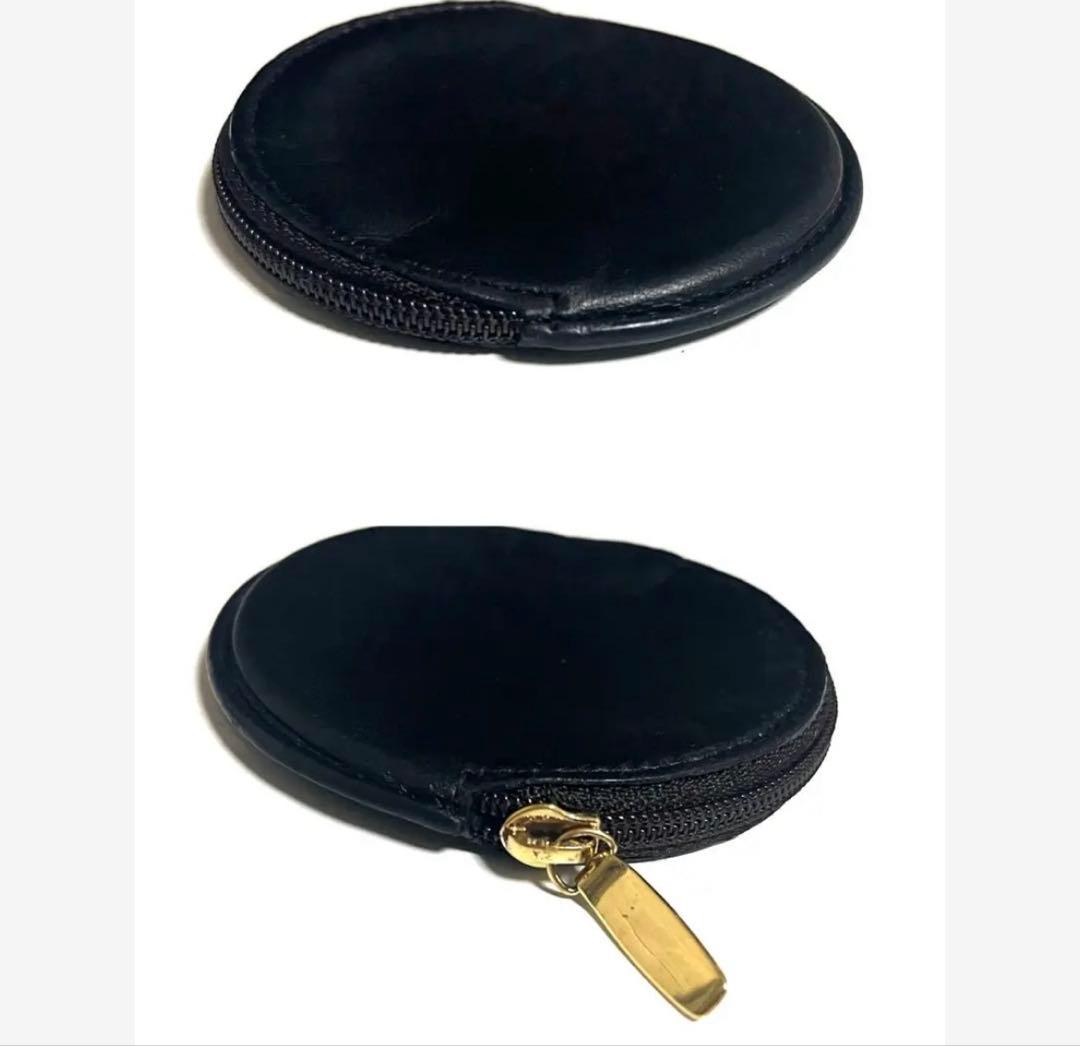 美品　ロエベ　ケース　小銭入れ　丸　ゴールド金具　財布　ウォレット
