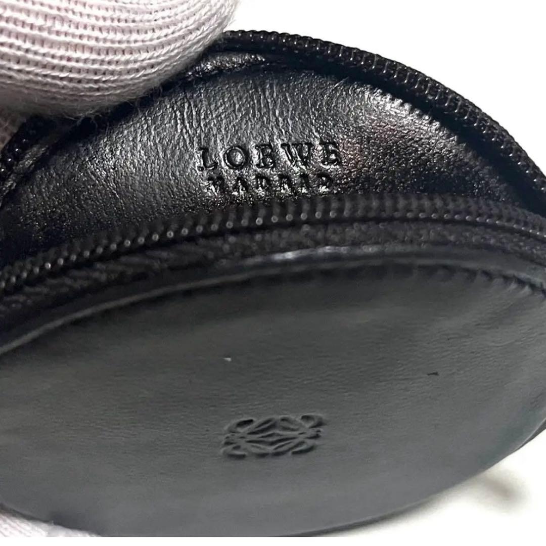 美品　ロエベ　ケース　小銭入れ　丸　ゴールド金具　財布　ウォレット