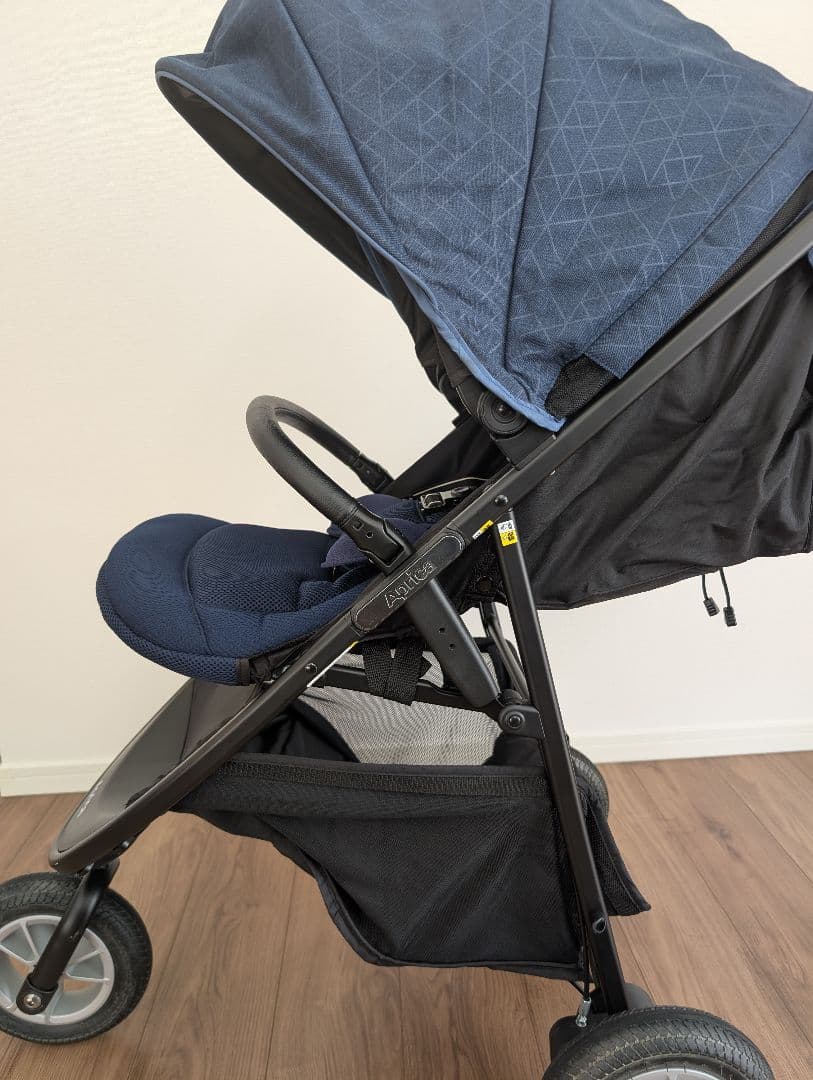 Aprica アップリカ ベビーカー スムーヴプレミアム ブルーデニム 三輪