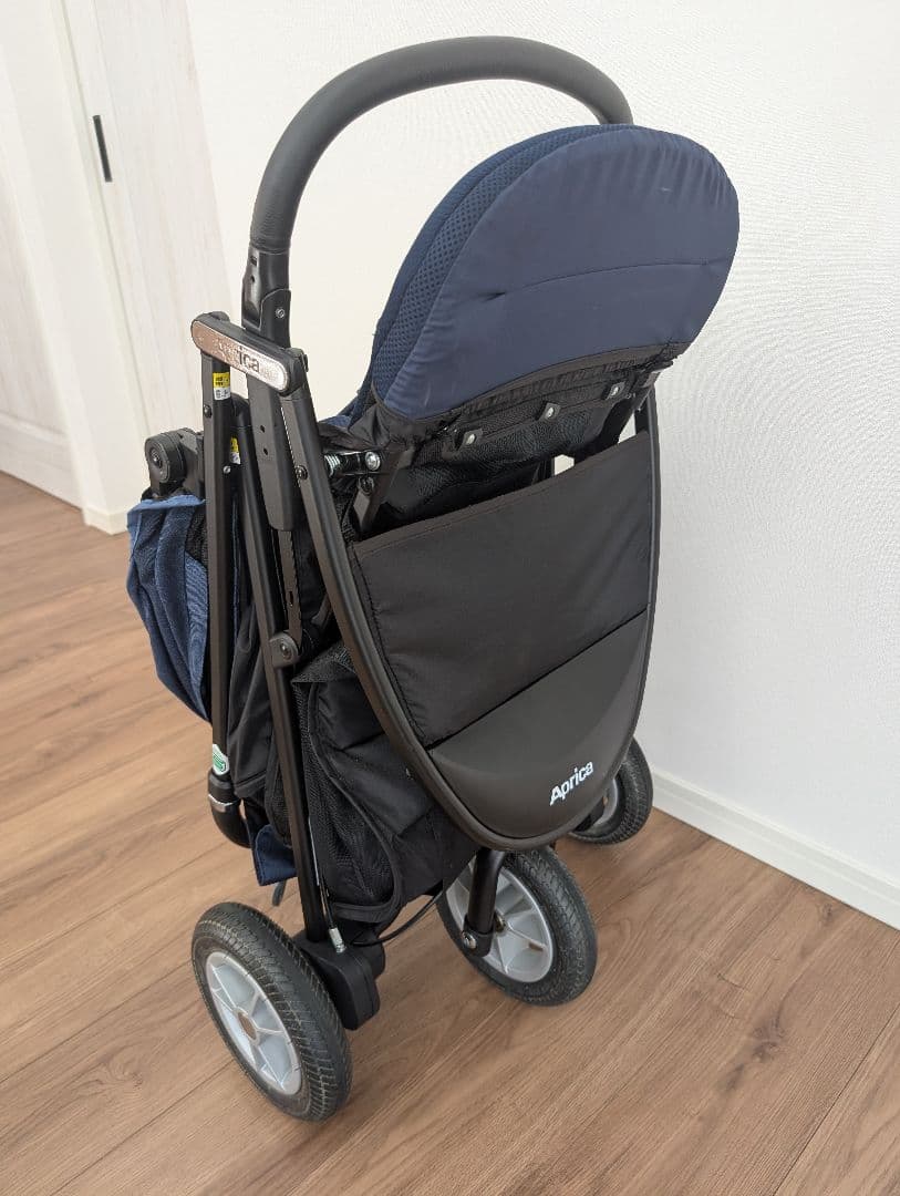 Aprica アップリカ ベビーカー スムーヴプレミアム ブルーデニム 三輪