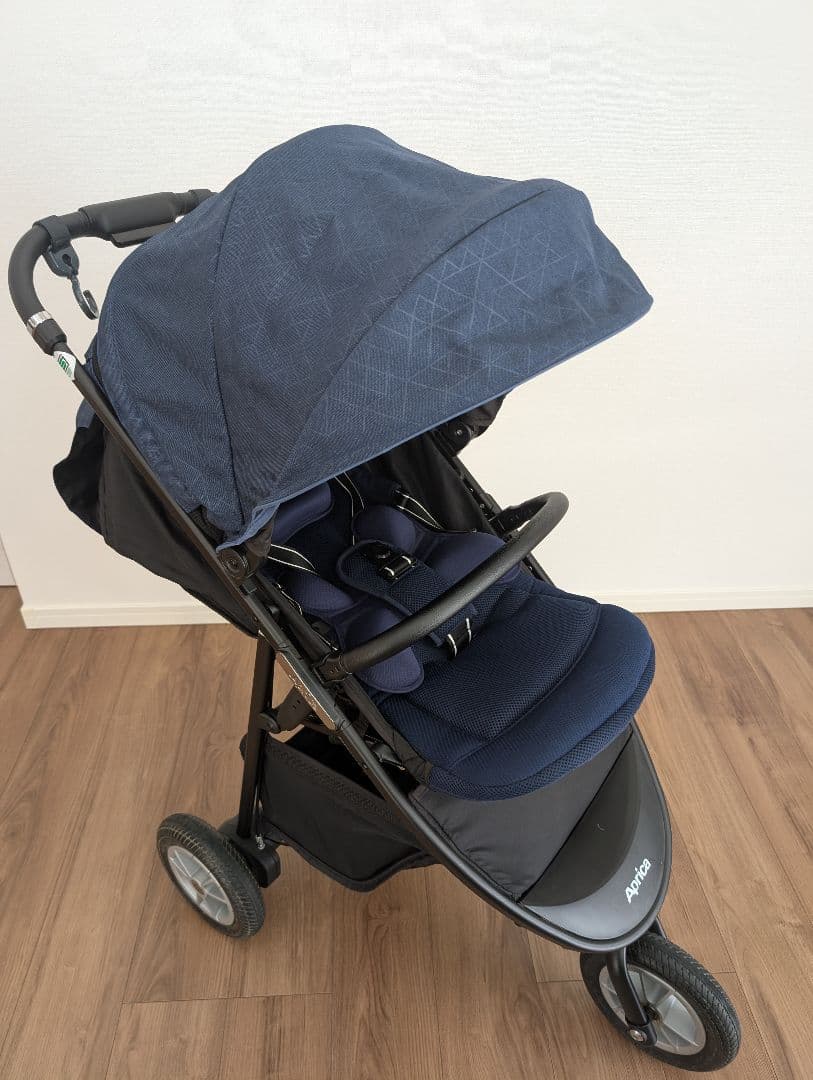 Aprica アップリカ ベビーカー スムーヴプレミアム ブルーデニム 三輪