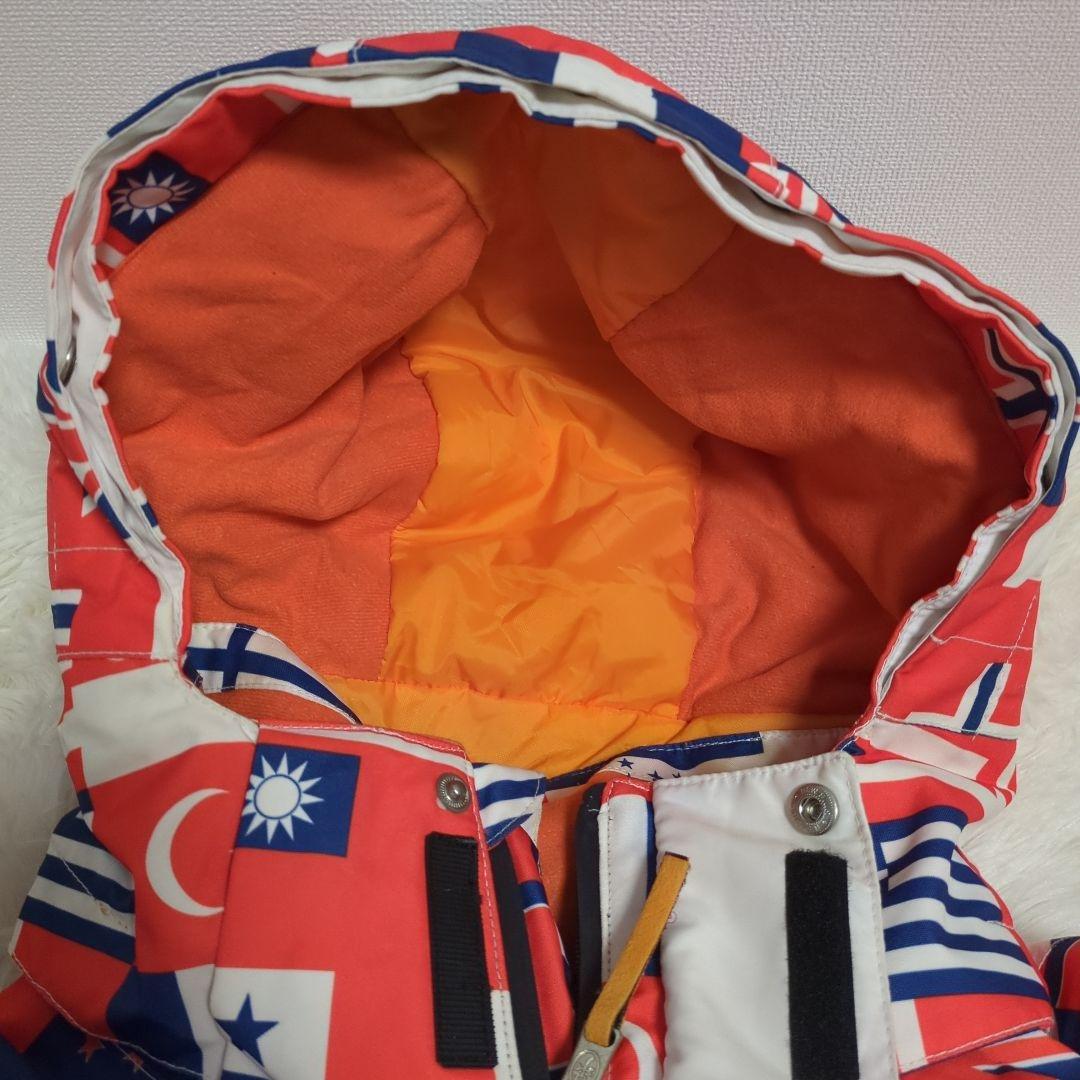 CASTELBAJAC ROSSIGNOL GORE-TEX ウェア　国旗　総柄