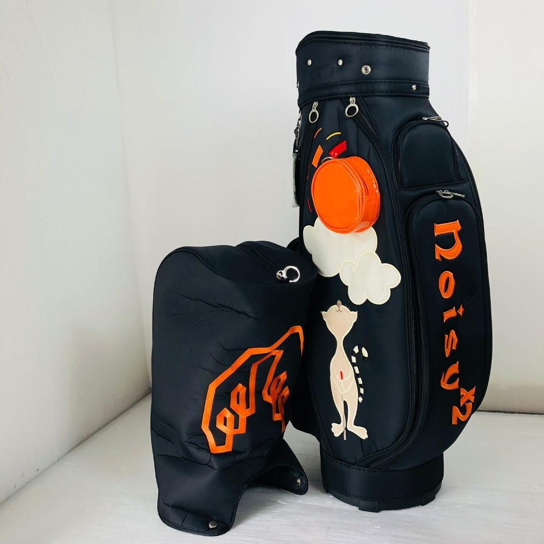 ミエコウエサコ noisy x2 ブラック キャディバッグ ゴルフバッグ