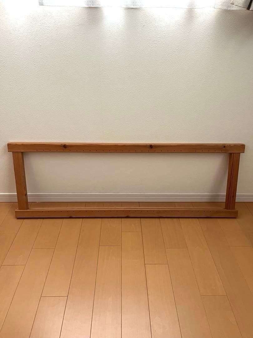 無印良品　パイン材ユニットシェルフ　ユニット棚　ラック　棚板3枚　旧型　廃盤品